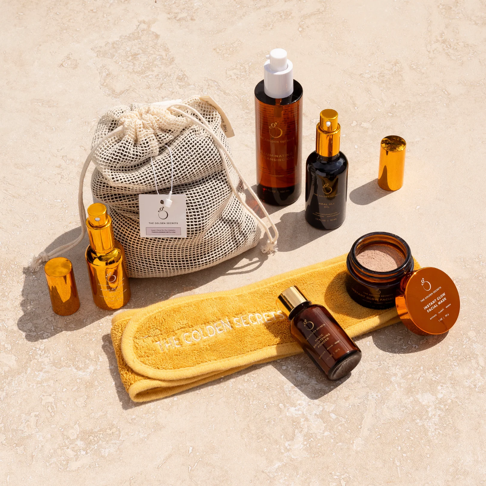 Clear Confident Skin Kit by The Golden Secrets